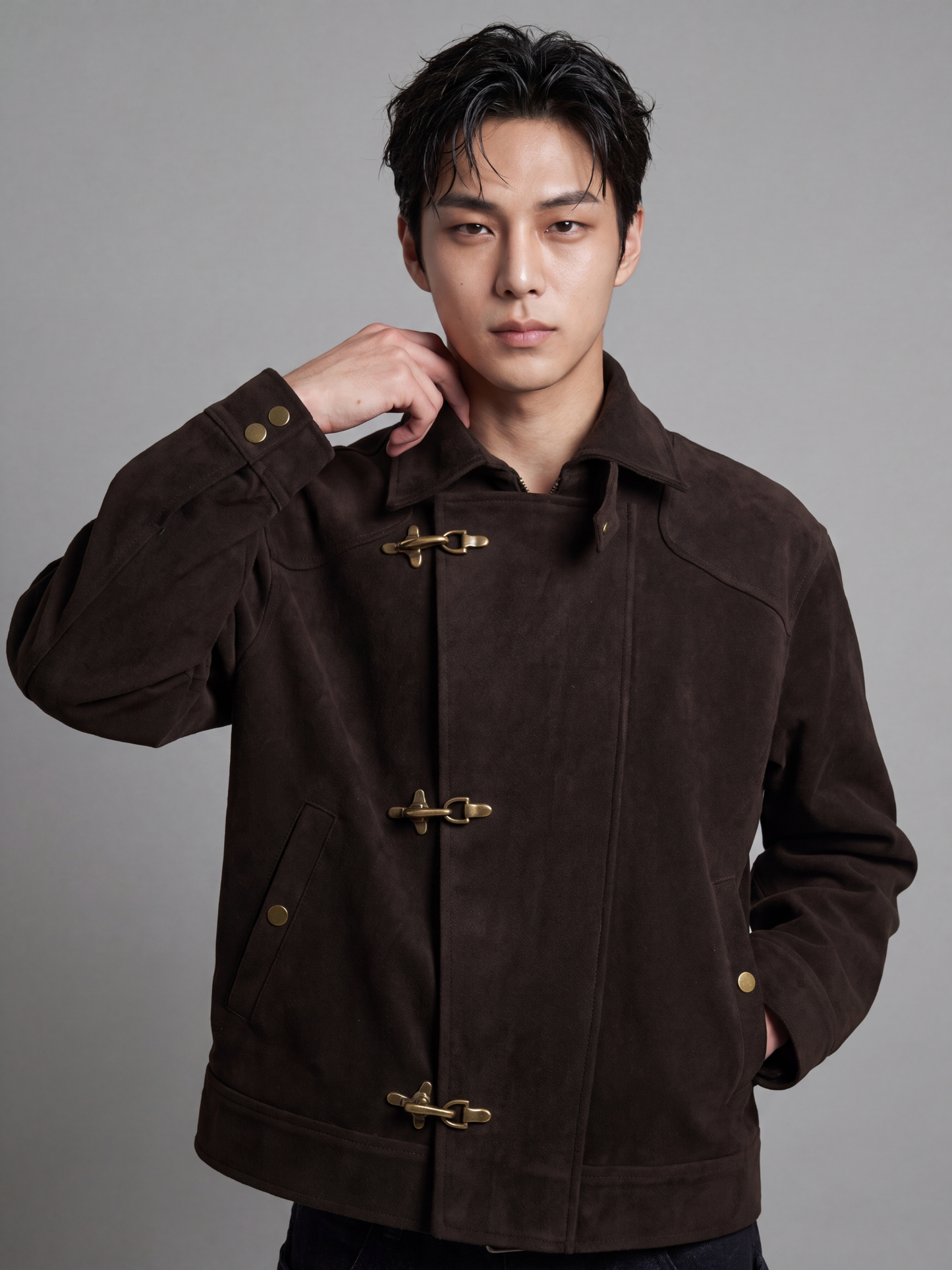 Kuki Faux-Suede Jacket, product photo 1