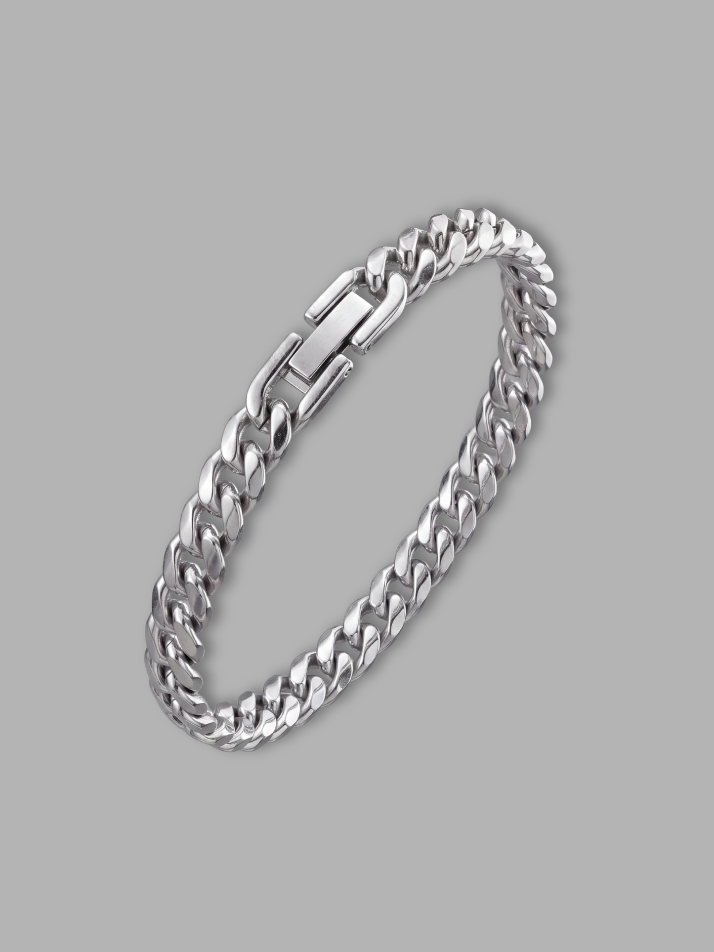 Cuban Bracelet - Titanium Steel