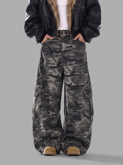 Woodland Camo Cargo Pants