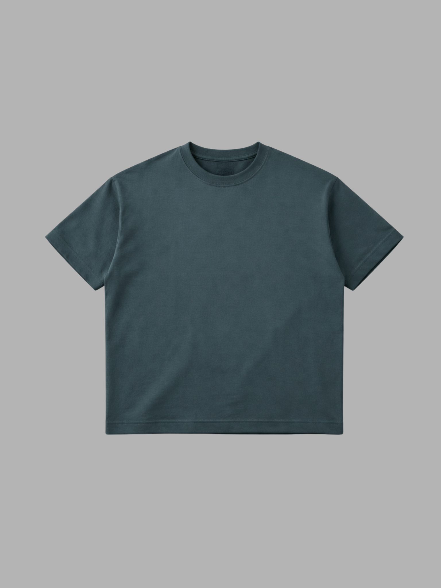 Boxed Short Sleeve Tee, Green colourway, product photo