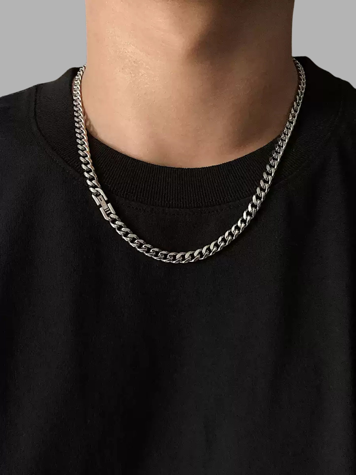 Cuban Link Necklace - Titanium Steel