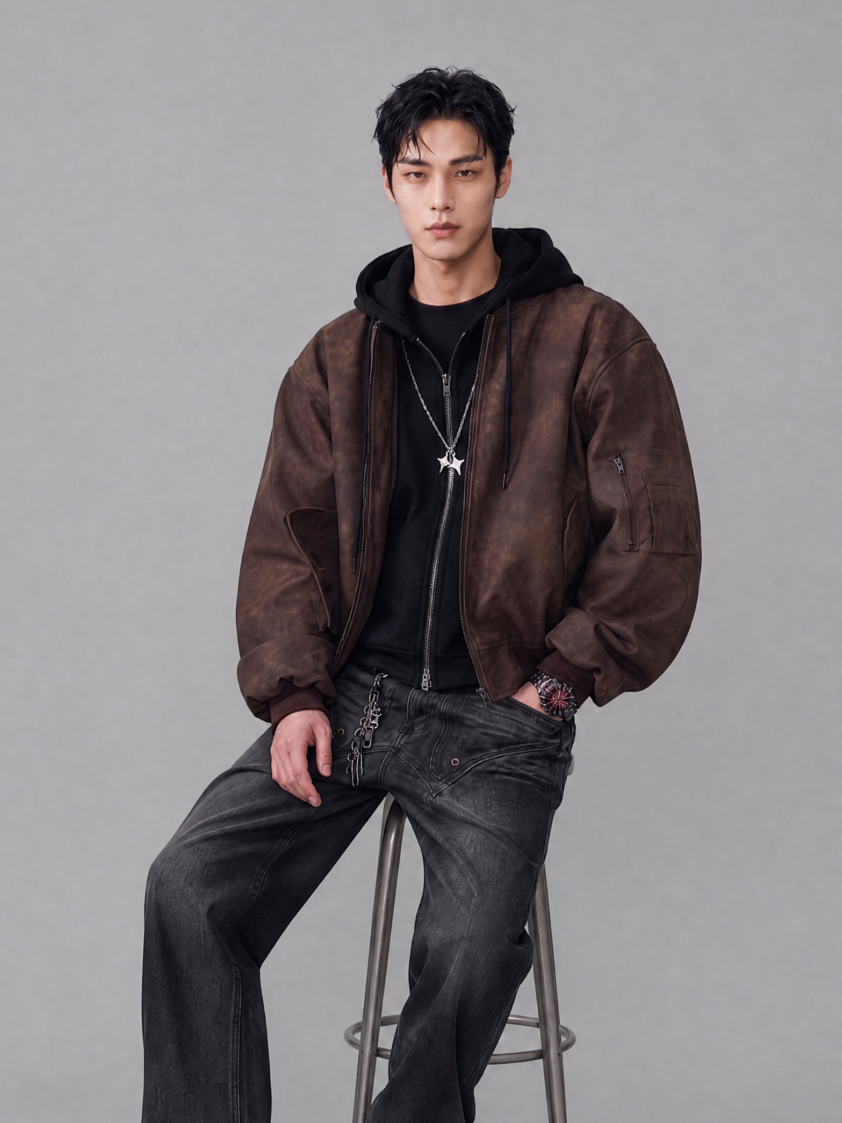 Hooded Flight Bomber